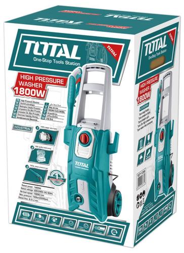 מכונת שטיפה TOTAL 1800W 150BAR