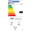מקרר 4 דלתות Electra EL685DN בנפח 600 ליטר נטו - גימור נירוסטה מושחרת באחריות יבואן רשמי מפסק תאורה צומת