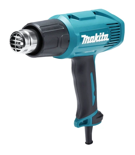 מפזר חום מקצועי 1600W חשמלי עד 500 מעלות כולל 3 פיות - MAKITA מקיטה - HG5030K 