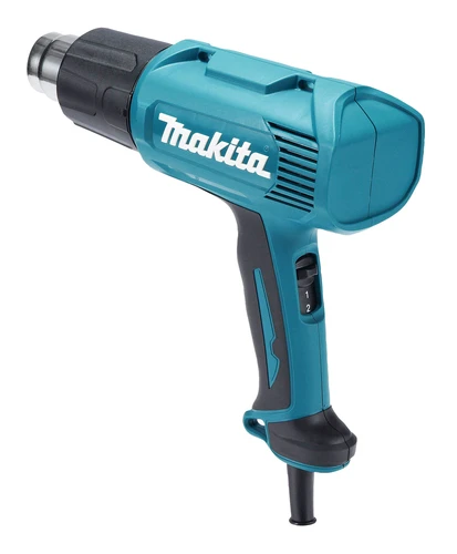 מפזר חום מקצועי 1600W חשמלי עד 500 מעלות כולל 3 פיות - MAKITA מקיטה - HG5030K 