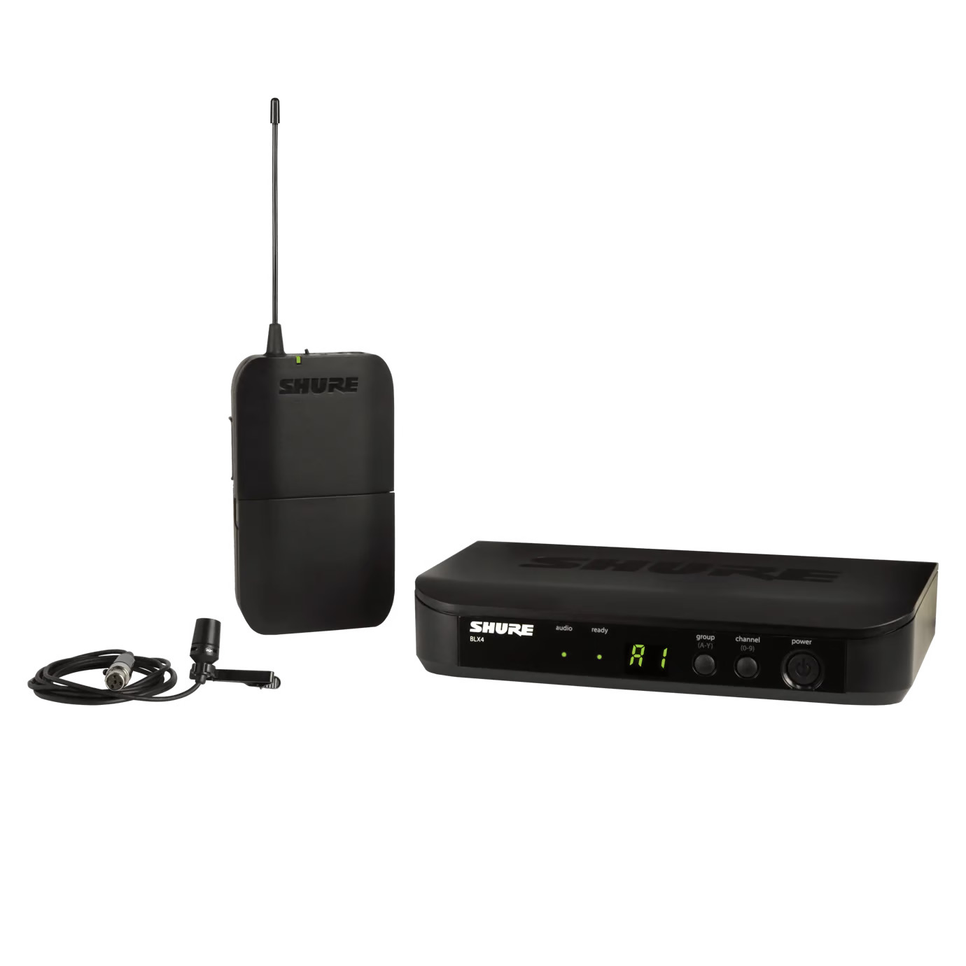 מערכת אלחוטית עם מיקרופון דש Shure BLX14E/CVL-G18