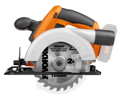 מסור עגול WORX 20V גוף בלבד