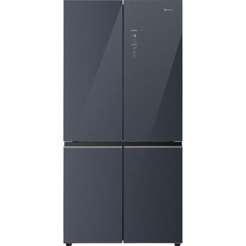 מקרר 4 דלתות 466 ליטר נטו Electra EL522GS עם מפסקתאורה - צומת - גימור זכוכית כסופה אחריות ע"י היבואן הרשמי אלקטרה