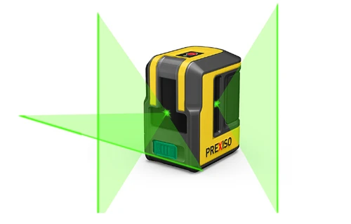 פלס  לייזר שלושה קווים ירוקים 20 מטר - PREXISO פרקסיסו - PLC-90DG