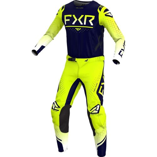 חליפת רכיבה FXR HELIUM V24 כחול\צהוב