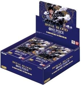 קלפי אספנות וואן פיס (English) One Piece TCG: Royal Blood Booster Box OP-10 - מארז 24 חפיסות (12 קלפים בחפיסה)