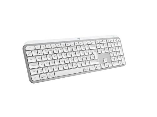 מקלדת אלחוטית Logitech MX Keys S Pale Grey לוג'יטק במלאי