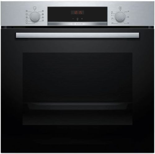 תנור בנוי נירוסטה משולב שחור BOSCH HBA534BSO