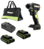 מברגת אימפקט 20V דגם WU292DS.3 כולל 2 סוללות 2AH מבית WORX