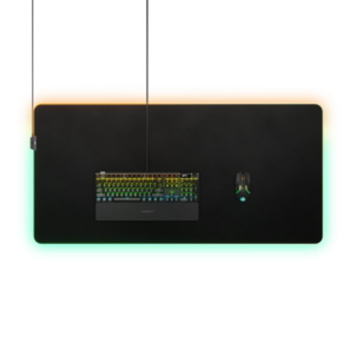 משטח לעכבר גיימינג SteelSeries QcK Prism Cloth RGB 3XL 1220x590x4