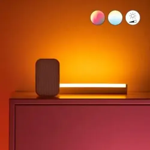 גוף תאורה ליניארי יחיד Wi-Fi Bar Linear Light single לבן