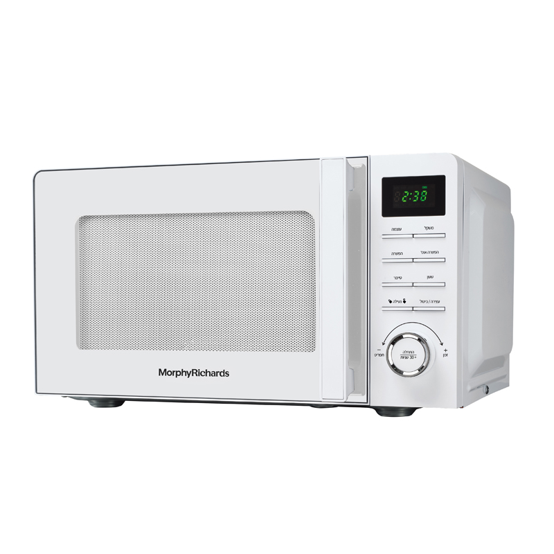 מיקרוגל דיגיטלי פאנל בעברית 20 ליטר  morphy richards 