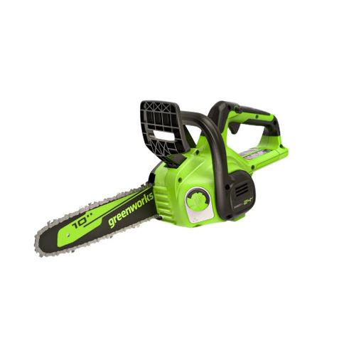 מסור שרשרת נטען GREENWORKS G24CS25 24V עם להב OREGON 25 ס