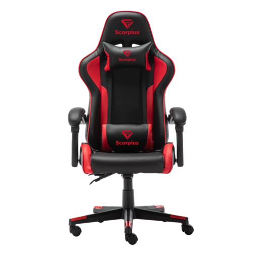 מושב גיימינג SCORPIUS LIFE שחור אדום