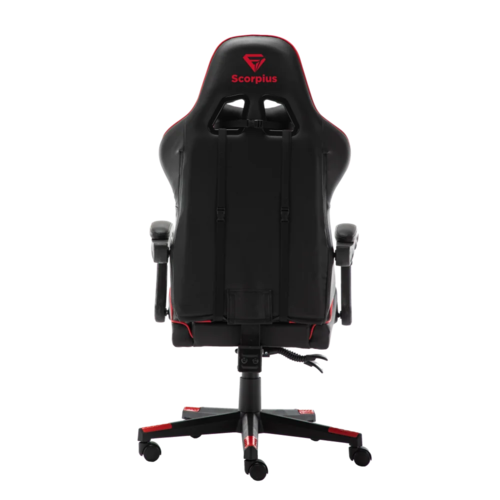 מושב גיימינג SCORPIUS LIFE שחור אדום