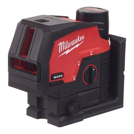 ערכת פלס נטען + סוללה 3 אמפר - Milwaukee מילווקי - L4 CLLP USB 