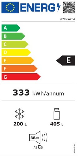 מקרר ‏מקפיא תחתון Bosch KFN96AXEA ‏605 ‏ליטר בוש