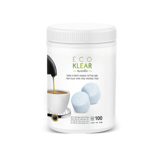 100 טבליות להסרת שומנים 3.4 גרם Eco Klear