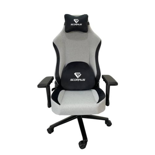 מושב גיימינג בד-אפור בהיר SCORPIUS PERFORMANCE
