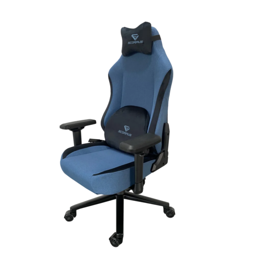 מושב גיימינג בד-כחול SCORPIUS PERFORMANCE