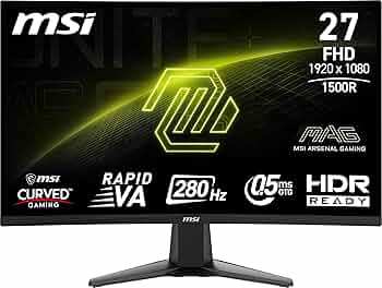 מסך מחשב גיימינג 27' MSI MAG G276CXF 280hz