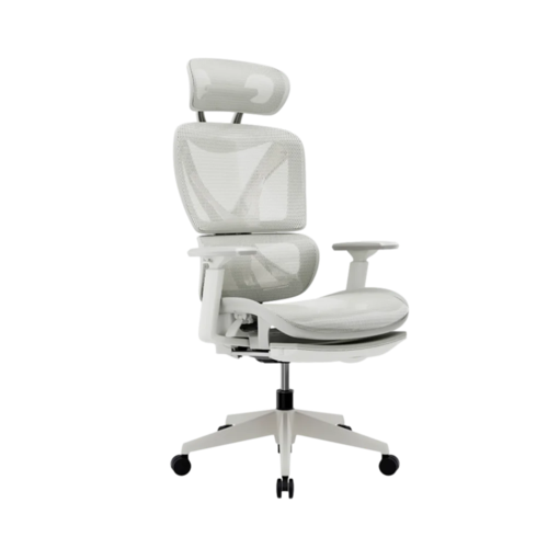 כיסא מנהלים ארגונומי בצבע אפור עם מסגרת אפורה דגם MWMS200 מבית MIRACASE