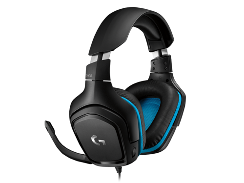 אוזניות חוטיות עם מיקרופון לגיימרים Logitech G432 Gaming Headset