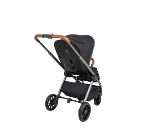 עגלת ספורטליין 2024-CIELO PRO LUXURY צבע שחור - ידית חומה