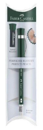 עפרון + מחק+מחדד PERFECT PENCIL