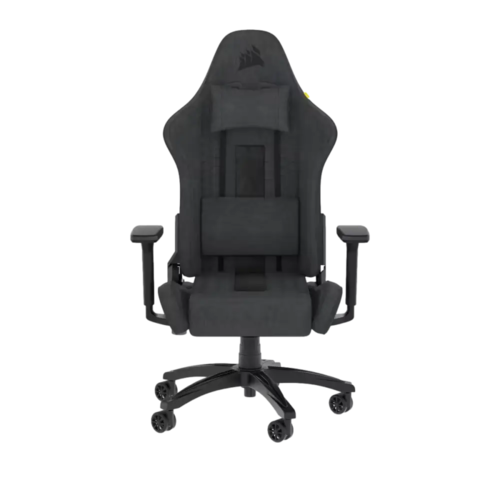 כיסא גיימינג בד אפור שחור CORSAIR TC100