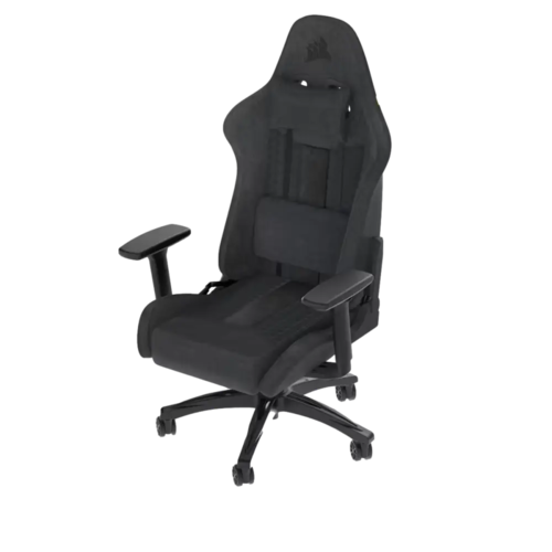 כיסא גיימינג בד אפור שחור CORSAIR TC100