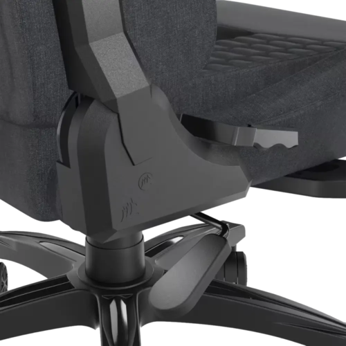 כיסא גיימינג בד אפור שחור CORSAIR TC100