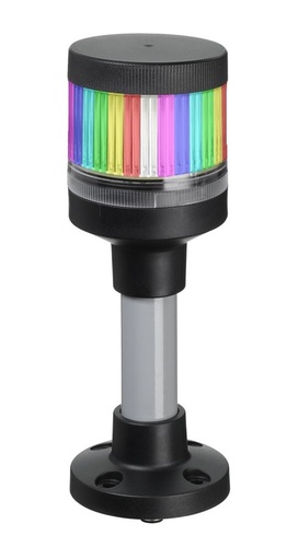 A7V1 – רמזור/מנורה 70 מ”מ LED, מחליפה עד 7 צבעים IP66, 24VDC,
