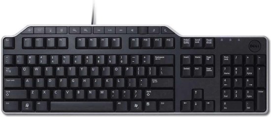 מקלדת חוטית - DELL KB-522 WIRED BUSINESS MULTIMEDIA USB KEYBOARD דל