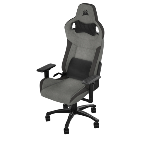 כיסא גיימינג בד CORSAIR T3 RUSH 2023 Fabric Charcoal/Grey