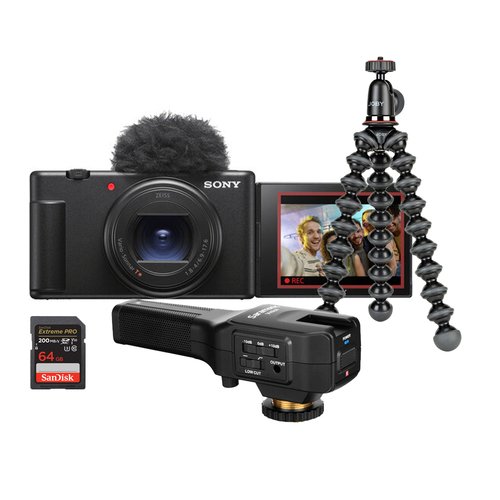 באנדל מצלמת Sony DSC-ZV1 II