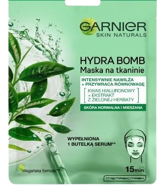 מסיכת בד חד פעמית | לעור רגיל עד מעורב | מעניקה סופר לחות | מכיל יחידה אחת |   הוראות שימוש : לפתוח את המסכה, בעדינות להניח על הפנים, להשאיר 15 דקות, ואז להסיר המסכה