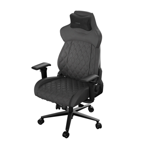 כיסא גיימינג בד אפור CORSAIR TC500 LUXE Shadow