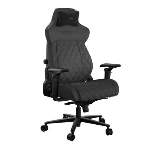 כיסא גיימינג בד אפור CORSAIR TC500 LUXE Shadow