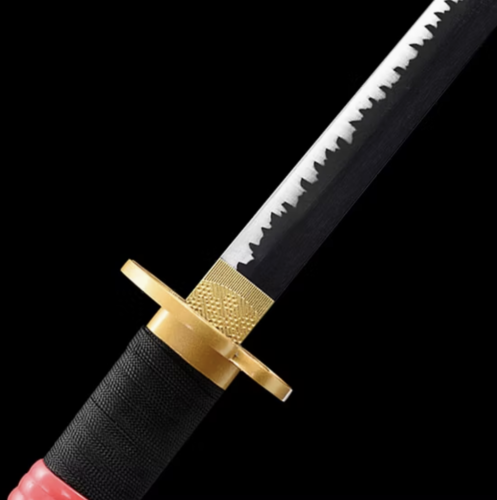 חרב קטאנה שחור Roronoa Zoro Katana 