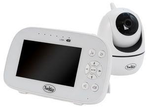 אינטרקום לתינוק דיגיטאלי, דו כיווני עם מצלמה מתכווננת ומסך HD "4.3 ענק S430H