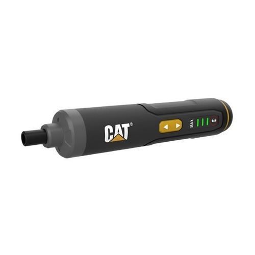 מברגון נטען 3.6V עם 24 אביזרים במארז פלסטיק CAT