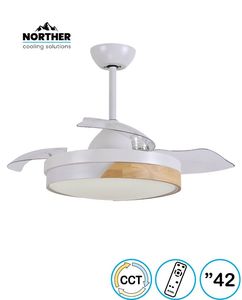 מאוורר תקרה 42" TULIP כנפיים מתקפלות NORTHER