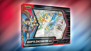 מארז קלפי פוקימון קלפים Pokémon Hop’s Zacian EX Box TCG