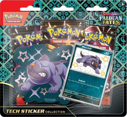מארז קלפי פוקימון – Paldean Fates Tech Sticker Collection Pokemon TCG Scarlet & Violet Collection
