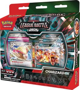 קלפי אספנות פוקימון Pokemon TCG: Scarlet & Violet Charizard ex League Battle Deck
