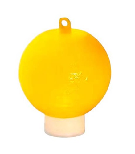 Fly Ball Light - מלכודת דבק 360 ללכידת מעופפים כולל תאורה