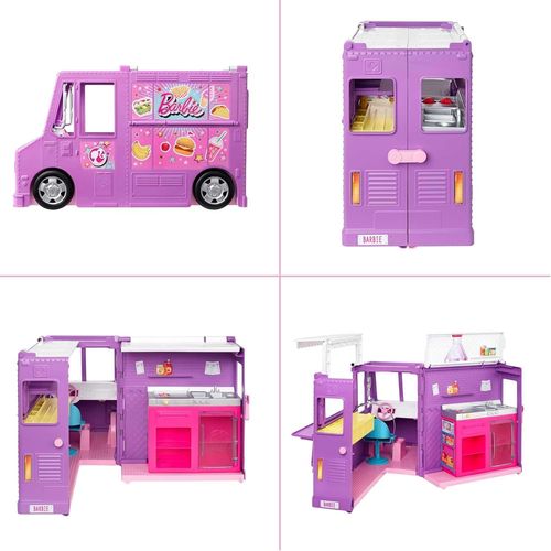 ברבי קראוון אוכל ענק BARBIE