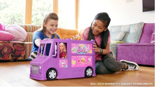 ברבי קראוון אוכל ענק BARBIE