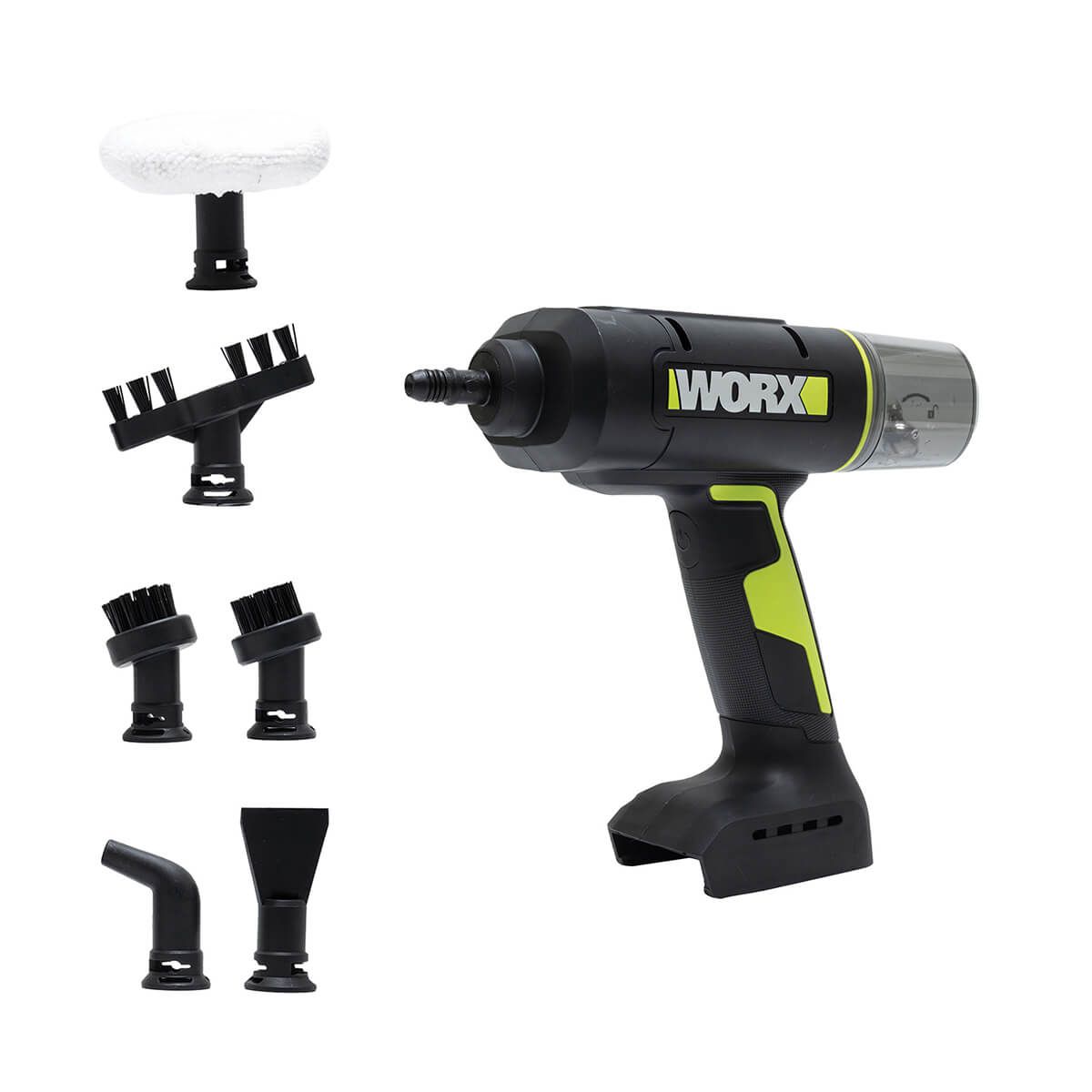 קיטורית ניקוי באדים 20V- גוף בלבד WU065.9 WORX